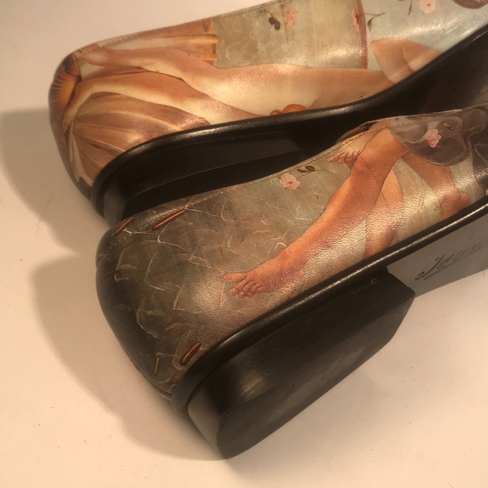 ICON “ARTISTIC” LEATHER SHOES (BOTTICELLI) - Picture 7 of 8